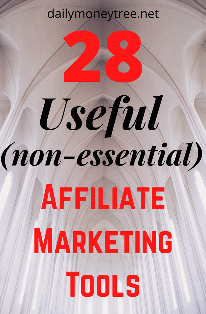 affiliate marketing tools