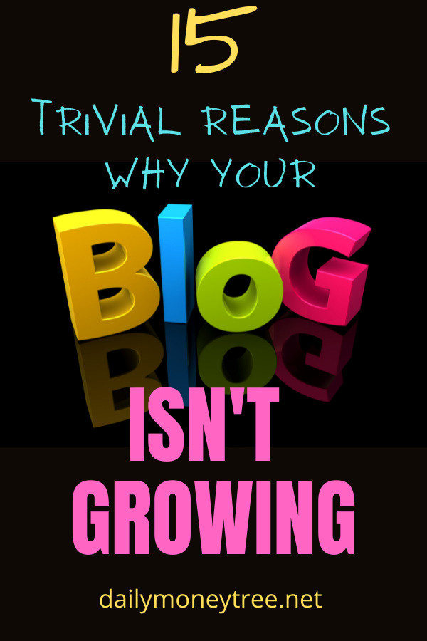 Why Your Blog Isn't Growing