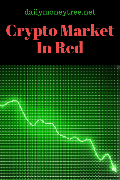 crypto market in red