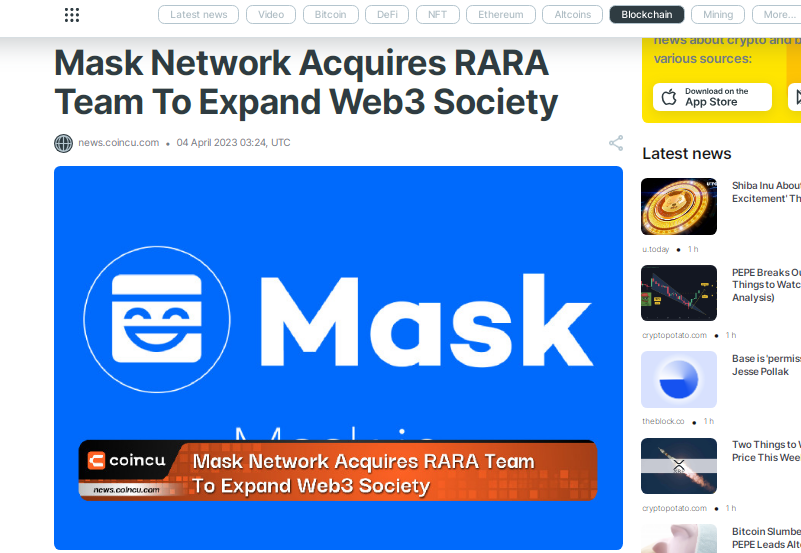 Mask Network Crypto